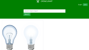 openclipart圖庫：Light bulb - 2 bulbs-資源代表圖