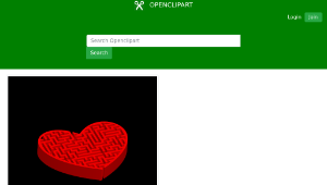 openclipart圖庫：Maze Heart-資源代表圖