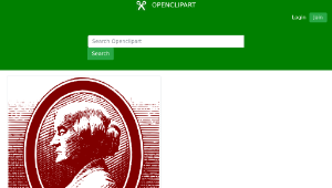 openclipart圖庫：Susan B Anthony-資源代表圖