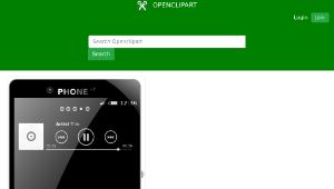 openclipart圖庫：Phone-資源代表圖