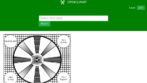 openclipart圖庫：Retro Test Pattern-資源代表圖