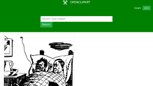 openclipart圖庫：In Bed with the Boss