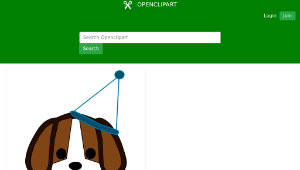 openclipart圖庫：Puppy Present