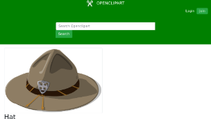 openclipart圖庫：Hat