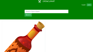 openclipart圖庫：Food Hot N Fizzy Sauce