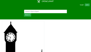 openclipart圖庫：Simple Big Ben-資源代表圖