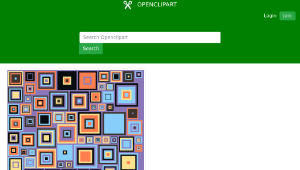 openclipart圖庫：Abstract Colorful Squares縮圖
