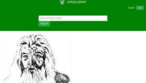 openclipart圖庫：Gandalf縮圖