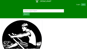 openclipart圖庫：Sports - Rowing縮圖