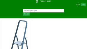 openclipart圖庫：Stepladder-資源代表圖