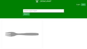 openclipart圖庫：Fork 1
