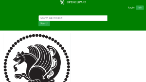 openclipart圖庫：Simurgh-資源代表圖