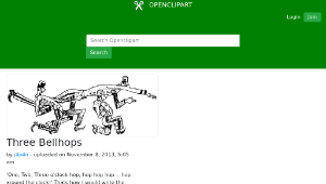 openclipart圖庫：Three Bellhops縮圖