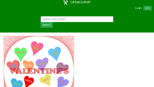 openclipart圖庫：Candy Hearts-資源代表圖