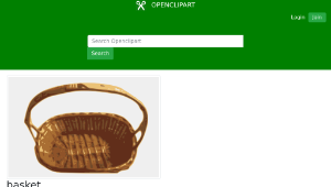 openclipart圖庫：basket-資源代表圖