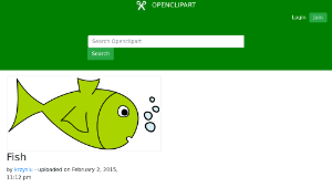 openclipart圖庫：Fish-資源代表圖