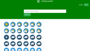 openclipart圖庫：Weather-round-icons-資源代表圖