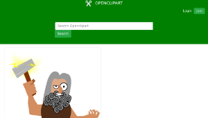openclipart圖庫：Thor-資源代表圖