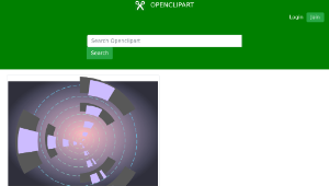 openclipart圖庫：Swirling vortex
