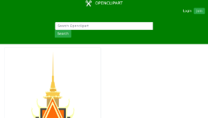 openclipart圖庫：Silver Pagoda Phnom Penh-資源代表圖