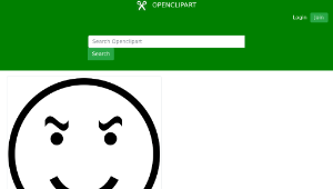 openclipart圖庫：Wicked Smiley Face-資源代表圖