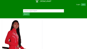 openclipart圖庫：Vietnamese Ao Dai