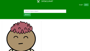 openclipart圖庫：Person 8縮圖