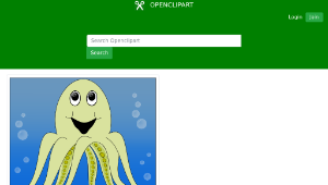 openclipart圖庫：Octopus 2-資源代表圖