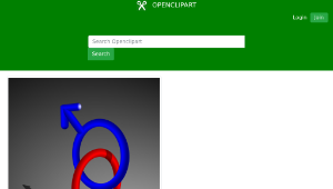 openclipart圖庫：Male/Female Symbols 2-資源代表圖