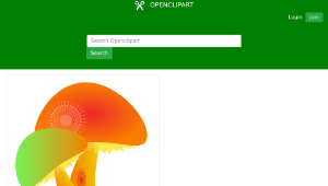 openclipart圖庫：hallucinogenic mushrooms-資源代表圖