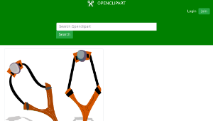 openclipart圖庫：ESTILINGUE - SLING-資源代表圖