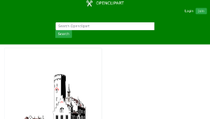 openclipart圖庫：Lichtenstein Castle-資源代表圖