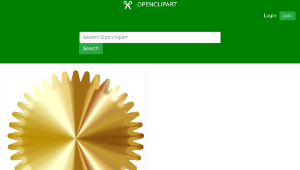 openclipart圖庫：Golden Seal Re-imagined