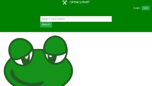 openclipart圖庫：Frog縮圖