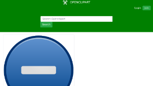 openclipart圖庫：Minus Emblem Icon-資源代表圖
