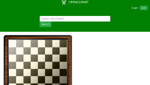 openclipart圖庫：chessboard