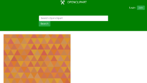 openclipart圖庫：Triangle Background