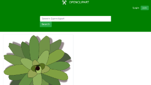 openclipart圖庫：bromelia-02-資源代表圖