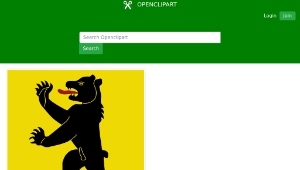 openclipart圖庫：Swiss Bretzwil Coat of arms as Symbol-資源代表圖