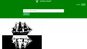 openclipart圖庫：Tall Ship 1-資源代表圖