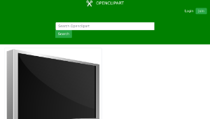 openclipart圖庫：monitor縮圖