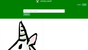 openclipart圖庫：unicorn icon-資源代表圖