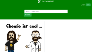 openclipart圖庫：Chemie-Promo - Chemie ist cool縮圖