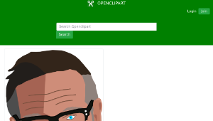 openclipart圖庫：Robin Williams - Famous Person