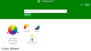 openclipart圖庫：Color Wheel-資源代表圖