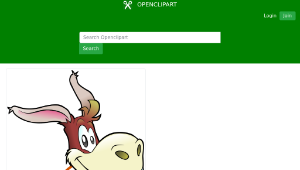 openclipart圖庫：Happy Donkey