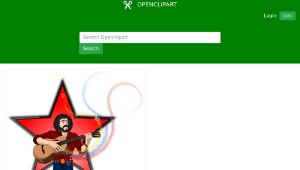 openclipart圖庫：Ali Primera縮圖