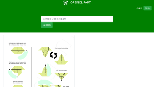 openclipart圖庫：Butterfly Fold part 02