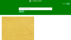 openclipart圖庫：Sand