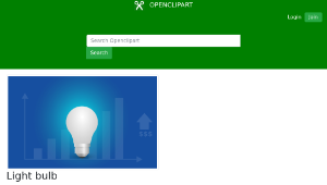 openclipart圖庫：Light bulb縮圖